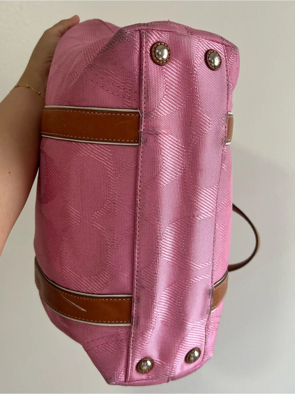 Vintage Coach Signature Gallery Tote Bag